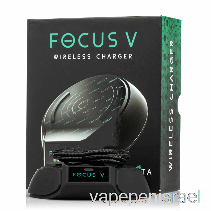 חד פעמי Vape Israel Focus V Carta 2 מטען אלחוטי שחור